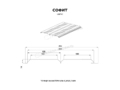 Софит Металл Профиль Lбрус-15х240 (ECOSTEEL_T-01-Персик. Дерево-0.5)