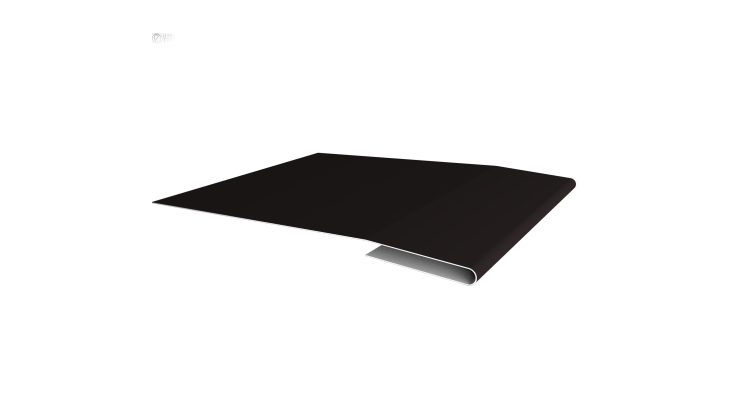 Планка начальная 0,45 Drap TX RAL 9005 черный (2м)