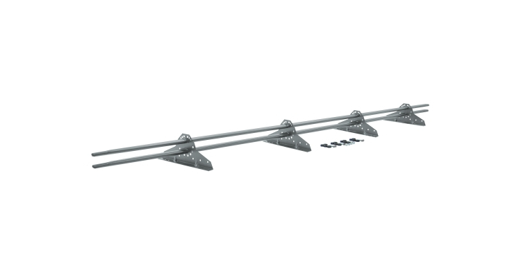 Снегозадержатель трубчатый Grand Line RAL 7004 3м