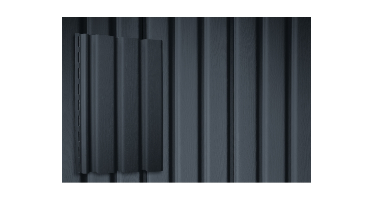Сайдинг Рейка Grand Line Acryl графит (3,0м)